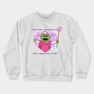 Who’s that wonderful girl? Crewneck Sweatshirt